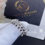 Cartier clash de cartier ring 8mm model white gold ref. b4231100 (2)
