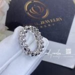 Cartier clash de cartier ring 8mm model white gold ref. b4231100 (5)