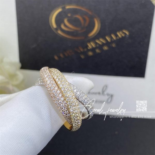 Cartier Trinity Ring Classic Diamonds Ref. N4210700 (5)