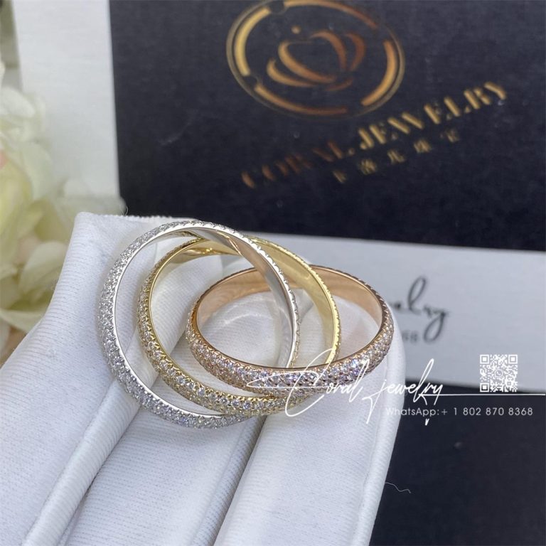 Cartier Trinity Ring Classic Diamonds Ref. N4210700 (6)