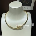 Cartier Juste Un Clou Collar Necklace Large Model, Yellow Gold Diamonds Ref. N7424270 (4)