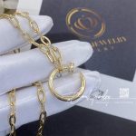 Cartier Juste Un Clou Necklace Yellow Gold, Diamonds Ref. B7224904 (6)