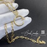 Cartier Juste Un Clou Necklace Yellow Gold, Diamonds Ref. B7224904 (9)