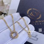 Cartier Trinity Necklace White Gold, Yellow Gold, Rose Gold, Ref. B7224816 (1)