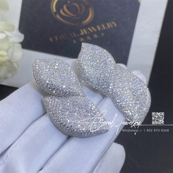 Pasquale Bruni Aleluiá Earrings In18k White Gold With White Diamonds (3)