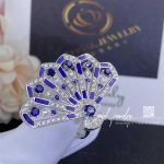 Garrard Fanfare Symphony Diamond And Sapphire Ring In 18ct White Gold With Lapis Lazuli (3)