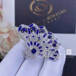 Garrard Fanfare Symphony Diamond And Sapphire Ring In 18ct White Gold With Lapis Lazuli (8)