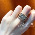 Van Cleef & Arpels Perlée Clovers Ring, Rose Gold, Diamond Vcaro9ln00 (5)