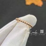 Van Cleef & Arpels Perlée Pearls Of Gold Ring, Small Model Rose Gold Vcarn33000 (3)