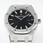 Replica Audemars Piguet Royal Oak Lady 33mm 8f Ss Black Dial Swiss Quartz (5)