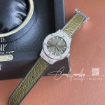 Replica Gsf Hublot Classic Fusion Stainless Steel 33mm Greener Dial Swiss Quartz Movement Watch (4)