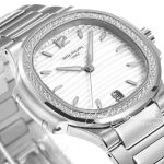 Replica Patek Philippe Nautilus 7118 Lady 3kf Ss White Dial Diamond Bezel Swiss 324 Sc (3)