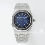 Replica Audemars Piguet Royal Oak Extra Thin 39mm 15202 Zf Ss Gradient Blue Dial Swiss 2121 (1)