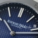 Replica Audemars Piguet Royal Oak Extra Thin 39mm 15202 Zf Ss Gradient Blue Dial Swiss 2121 (4)