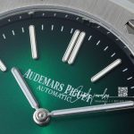 Replica Audemars Piguet Royal Oak Extra Thin 39mm 15202 Zf Ss Gradient Green Dial Swiss 2121 (4)