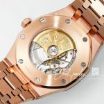 Replica Audemars Piguet Royal Oak Frosted Gold 41mm 15410bc Zf Factory Rg Silver Dial Swiss 3120 (9)