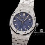 Replica Audemars Piguet Royal Oak Frosted Gold Quartz 33mm 67653 Omf Ss Blue Dial Swiss 3132 (3)