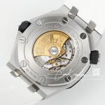 Replica Audemars Piguet Royal Oak Offshore Diver 15710 Apsf Ss White Dial Swiss 3120 (9)