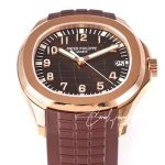 Replica Patek Philippe Aquanaut Jumbo 5167r 001 Zf V3 Rg Brown Dial Swiss 324sc (3)