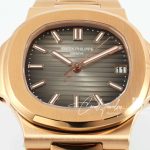 Replica Patek Philippe Nautilus 57111r 001 Ppf Factory V4 Yellow Gold Gray Dial (3)