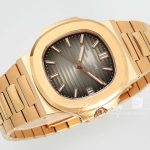 Replica Patek Philippe Nautilus 57111r 001 Ppf Factory V4 Yellow Gold Gray Dial (4)