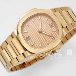 Replica Patek Philippe Nautilus 57111a Ppf V4 Rg & Diamond Rose Dial Swiss 324sc (8)