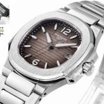 Replica Patek Philippe Nautilus Ladies 70101g 001 Grf Ss & Gray Dial Swiss Quartz E23 250 S C (2)