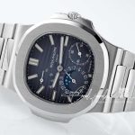 Replica Patek Philippe Nautilus Moonphase 5712 Ppf Ss Blue Dial Swiss 240 Ps (7)