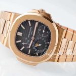 Replica Patek Philippe Nautilus Moonphase 5712 Ppf V2 Green Dial Swiss 240 Ps (7)