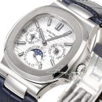 Replica Patek Philippe Nautilus Perpetual Calendar 5740 Ppf Ss White Dial Swiss 240 Ps (4)