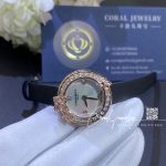 Chaumet Hortensia Eden Watch Rose Gold Diamonds Mother Of Pearl Coral (5)