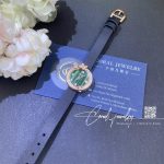 Chaumet Hortensia Watch Steel Diamonds Malachite Coral (6)