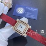 Charles Oudin Pansy Miroir Pearls Rose Gold Watch Coral (4)