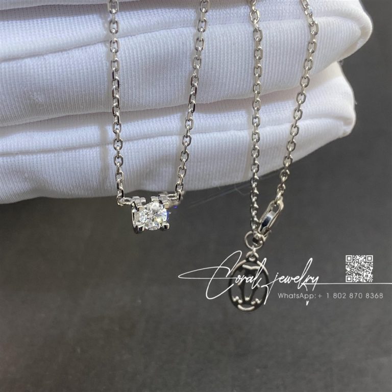Cartier C White Gold De Cartier Necklace N7409700 Coral (3)