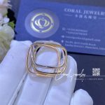 Cartier Trinity Cushion Ring Classic Model B4240600 Coral (1)