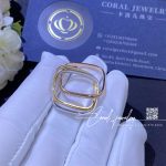 Cartier Trinity Cushion Ring Classic Model B4240600 Coral (3)
