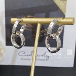 Cartier love white gold earrings b8301500 coral (3)