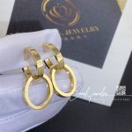 Cartier love yellow gold earrings b8301499 coral (8)
