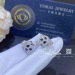 Cartier panthere de cartier stud earrings white gold n8515269 coral (5)
