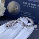 Cartier clash de cartier earrings small model white gold coral (1)