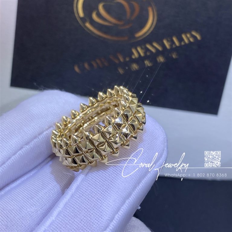 Cartier clash de cartier ring double row b4238300 coral (1)