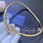 Cartier juste un clou collar necklace xlmodel yellow gold diamonds coral (3)
