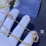 Cartier trinity necklace diamonds b7224811 coral (6)