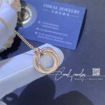 Cartier trinity necklace diamonds b7224811 coral (7)