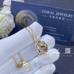 Cartier trinity pendant cushion shaped b7224955 coral (4)