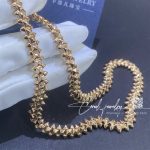 Clash de cartier necklace flexible medium model rose gold n7424407 custom jewelry (6)