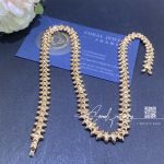 Clash de cartier necklace flexible medium model rose gold n7424407 custom jewelry (8)