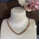 Clash de cartier necklace flexible medium model rose gold n7424407 custom jewelry (9)
