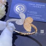Pasquale bruni giardini segreti bracelet in 18k white and rose gold coral (7)