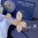 Pasquale bruni giardini flower bracelet in 18k rose gold coral (2)